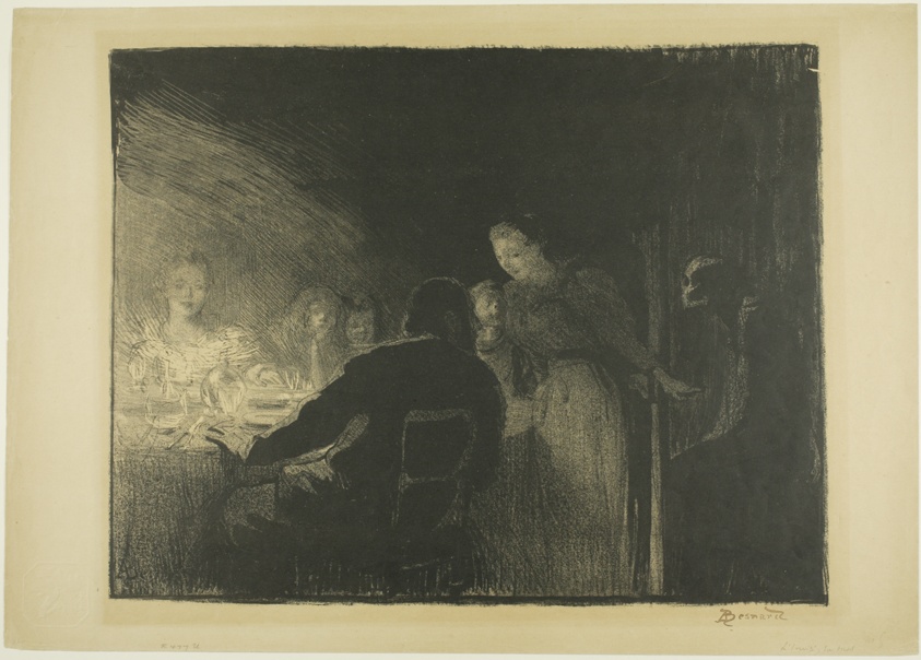 The Visitor, from the third album of L'Estampe originale