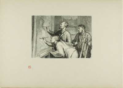 The Paintings Exhibition of 1868: Giving it the last touch
