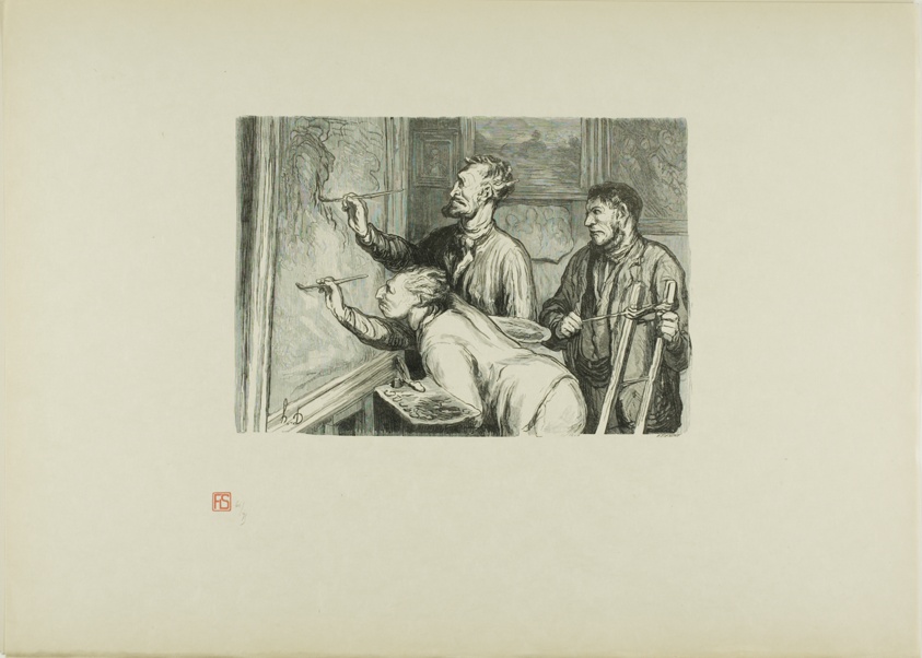 The Paintings Exhibition of 1868: Giving it the last touch