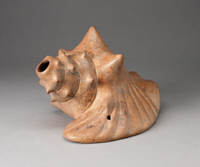 Sculpture in the Form of a Conch Shell, Possibly a Trumpet
