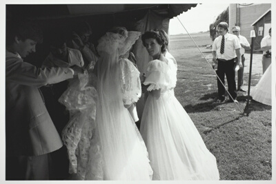 Christy Sellner at her Friend's Wedding, Sleepy Eye, Minnesota