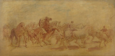 Study for The Horse Fair