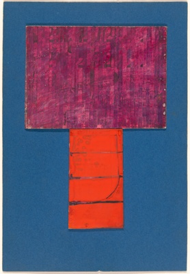 Untitled (Purple Strips)