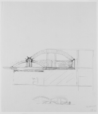 Fort Wayne Arts Center and Theatre of the Living Arts, Fort Wayne, Indiana, Elevation