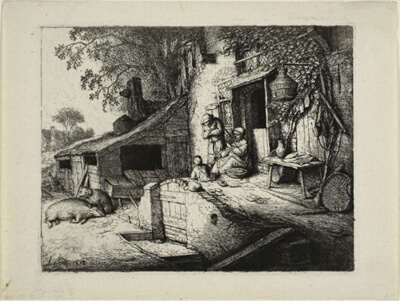 The Woman Spinning
