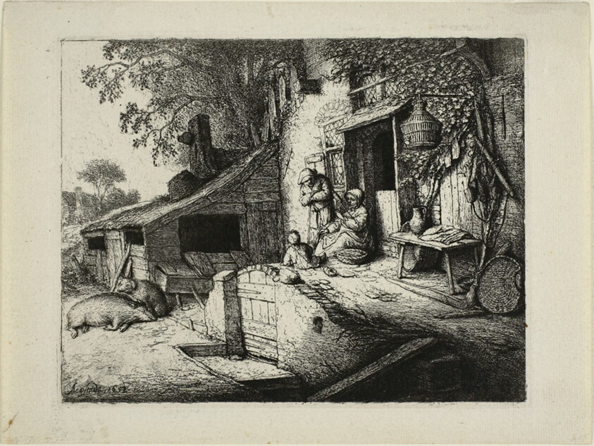 The Woman Spinning
