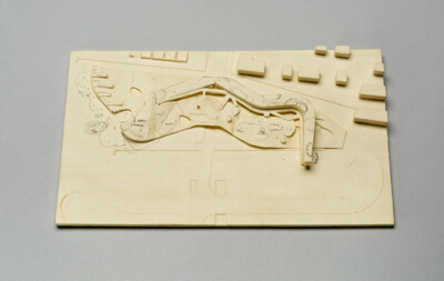 Giant Interactive Group, Shanghai, China, Massing Study Model with Sketches (VII)