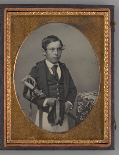 Untitled (Portrait of a Boy Holding a Sword)