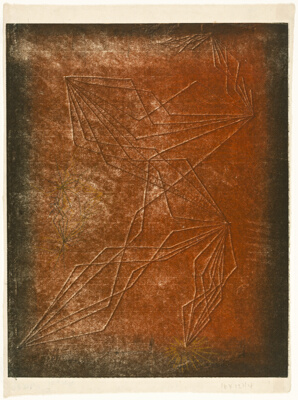 Composition on Red Ground