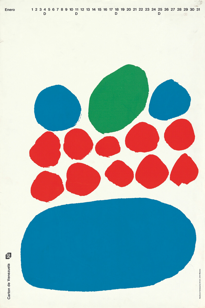 Carton de Venezuela, Enero, Poster