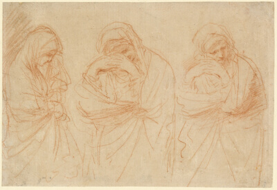 Madonna Mourning: Studies for the Entombment of Christ