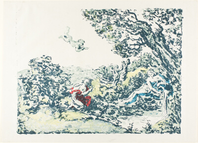 The Spring, plate seven from Landscapes