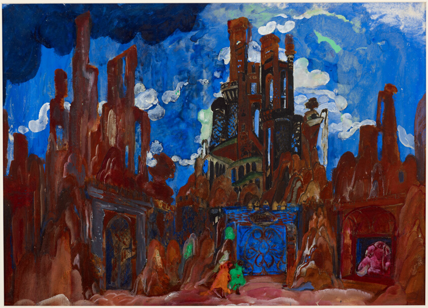 The Castle of the Sorceress, from Love of Three Orange