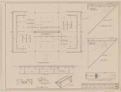 Mies van der Rohe Architectural Exhibition, Fifth Biennial, Sao Paulo, Brazil, Multiple Views