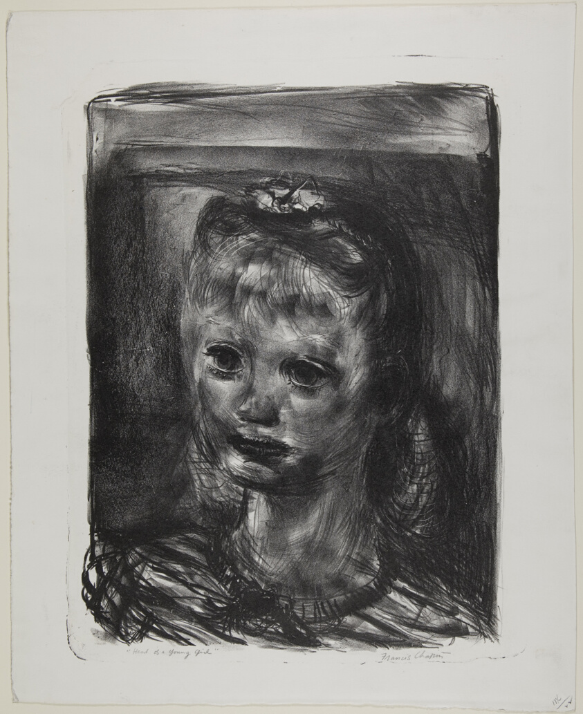 Head of a Young Girl