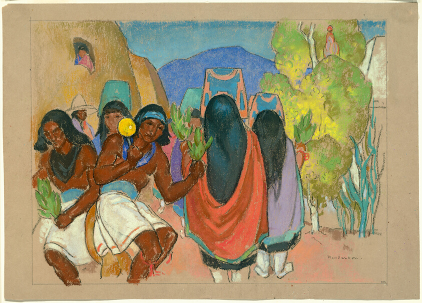 Comanche Dance, Acoma, No.1