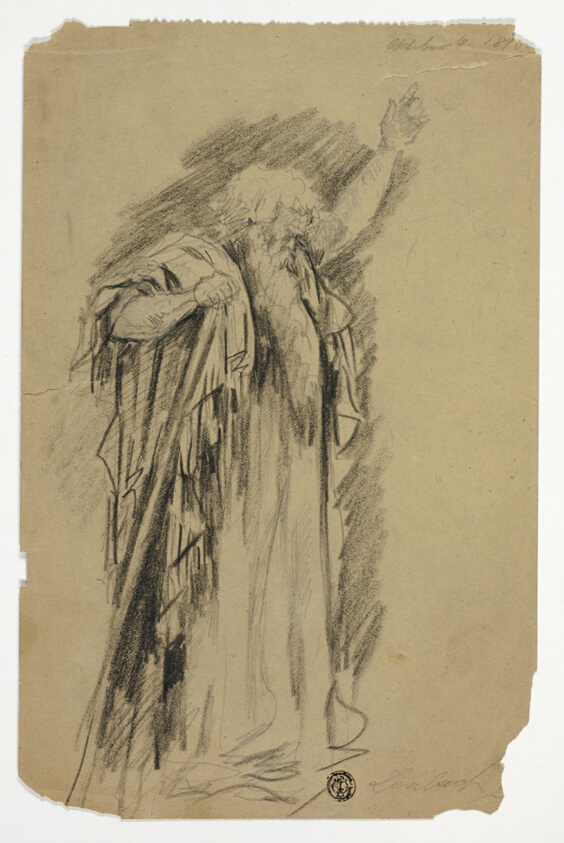Standing Prophet with Arm Raised
