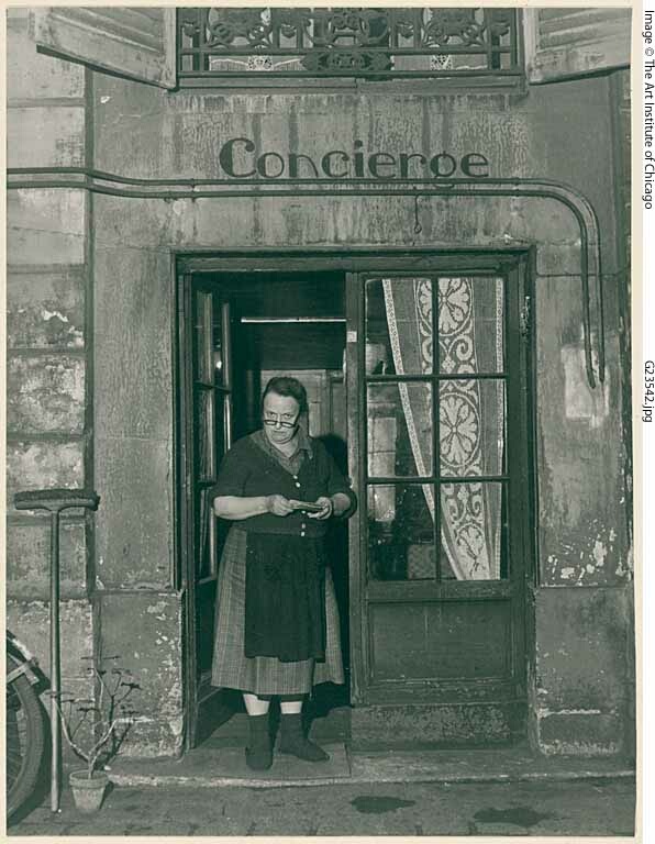 The Concierge in Glasses/Concierge, Rue Jacob (La concierge aux lunettes/Concierge, Rue Jacob)