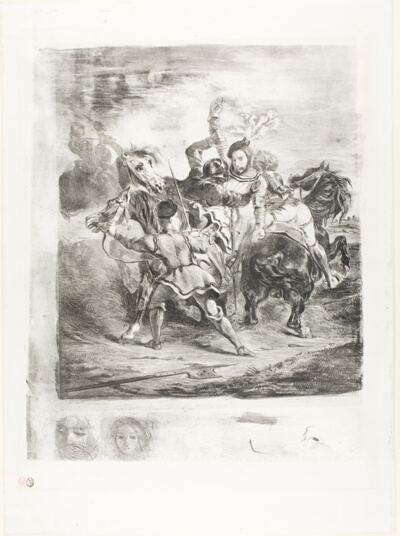 Weislingen Attacked by Goetz's Men