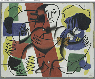 Woman with Butterflies