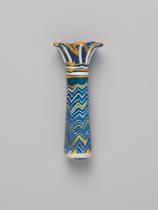 Kohl Container in the Shape of a Palm Column