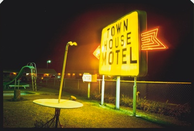 Townhouse Motel, Georgia, from the series "Sunset After Dark"