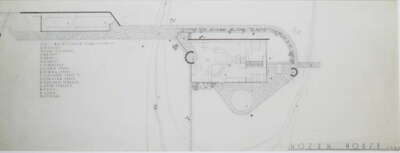 Mr. and Mrs. Andrew Kozak House, Sleepy Hollow, California, Floor Plan