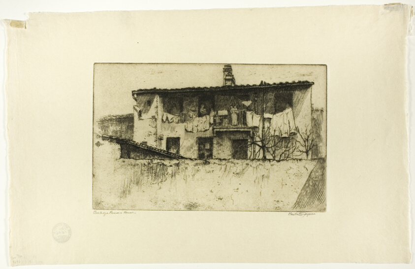 Back of a Roman House