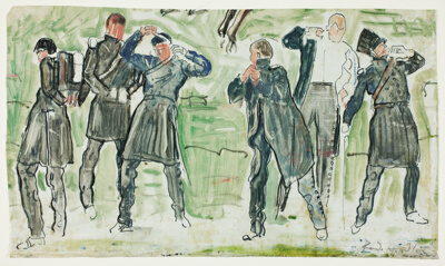 Study of Students Putting on Uniforms