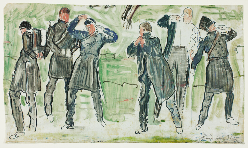 Study of Students Putting on Uniforms