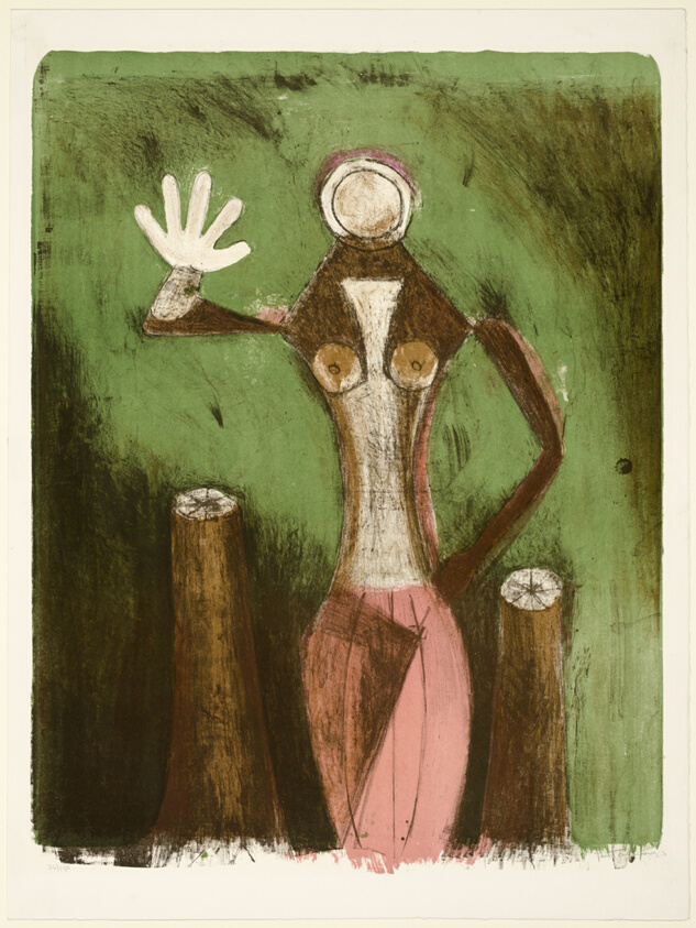 Woman in Mauve