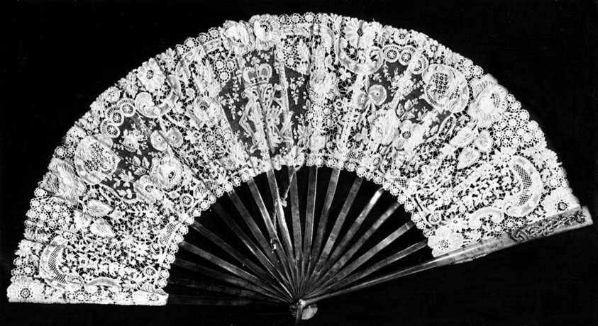Fan with Monogram of Cantacuzene Family