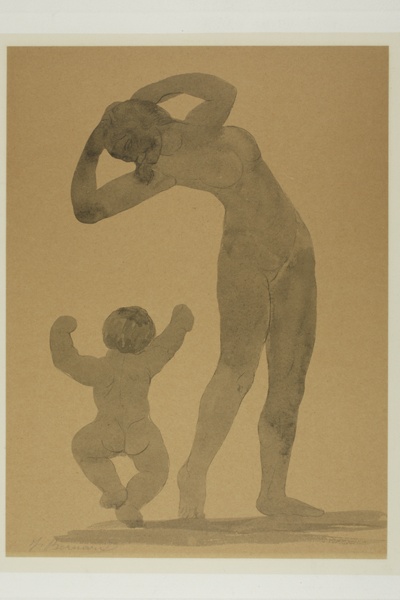 Mother and Child Dancing