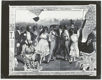 Untitled (Minstrel Show Detail)
