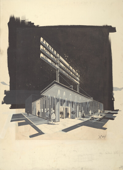 Players Club, Chicago, Illinois, Perspective