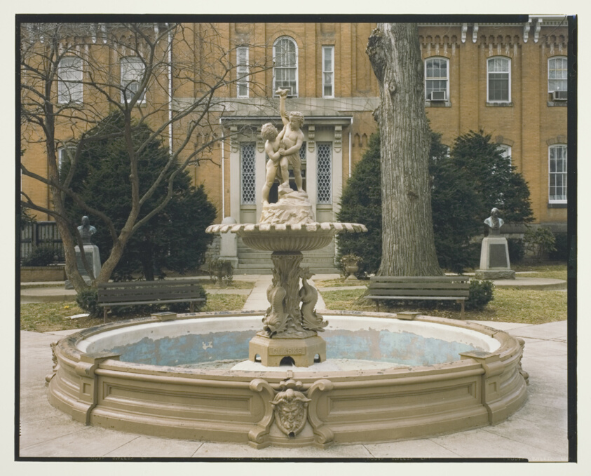Fountain Frederick County Court House, Frederick, Maryland